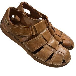 Men's Tan Leather Sandals